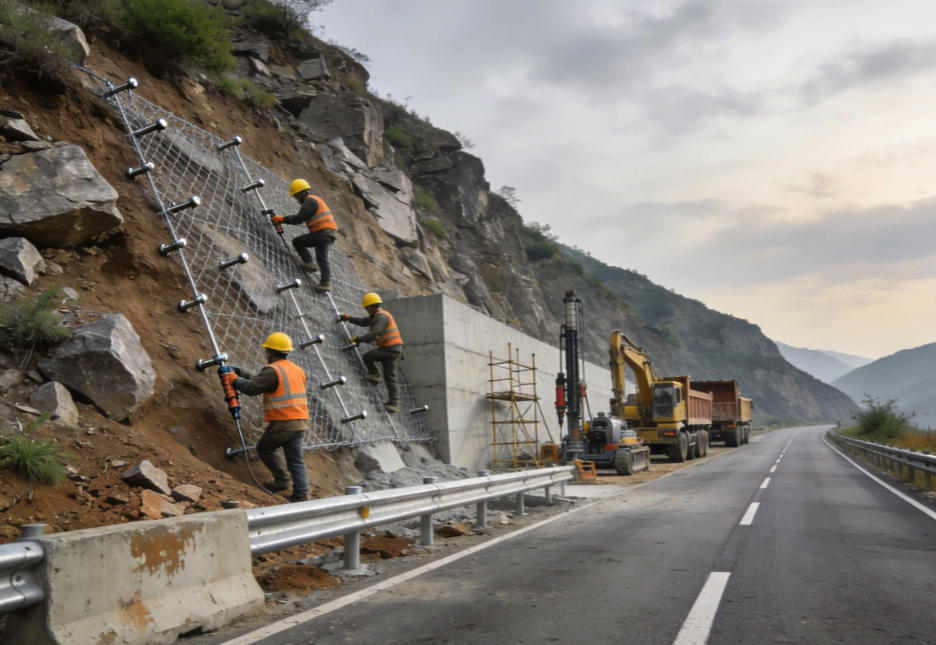 湛江公路道路护坡